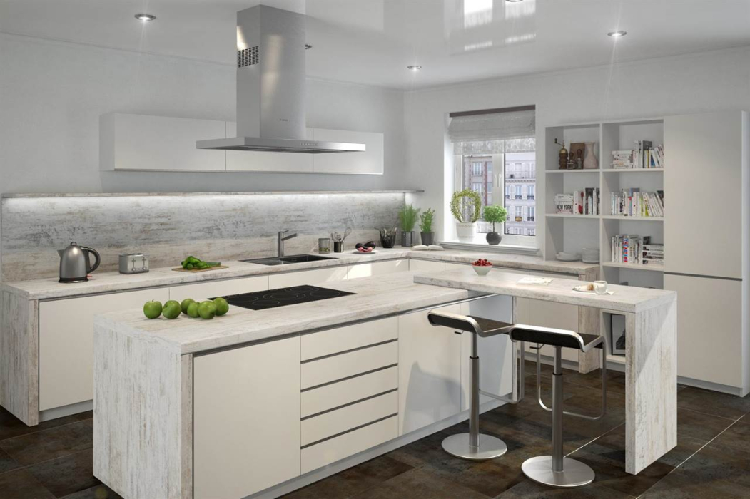 Столешницы, Столешница (7050 М) 38 мм/3,05 м Винтажная Сосна