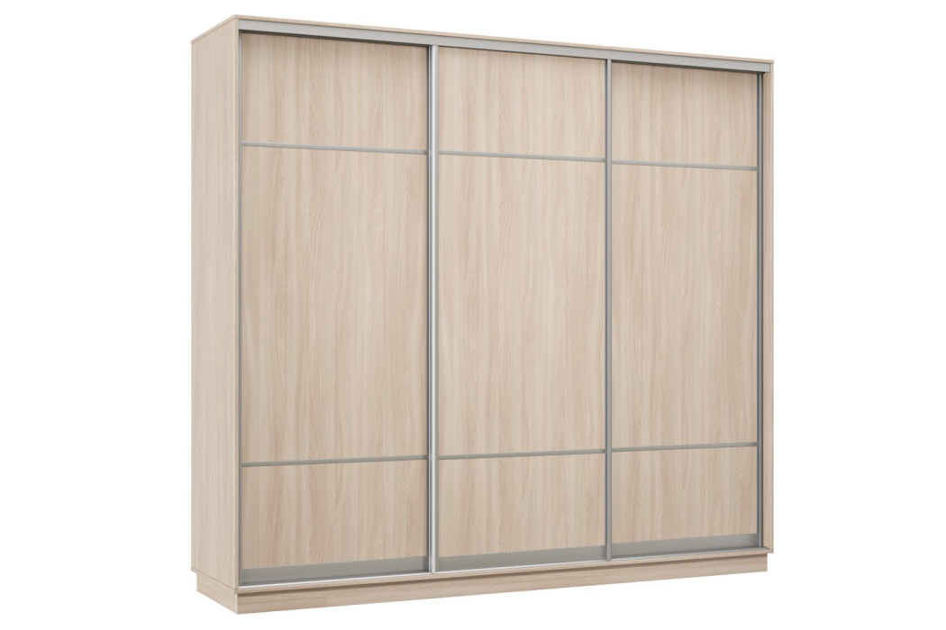 Шкафы-купе 3-х дверные, Шкаф-купе Премьер Лайт 53 (08;08;08) трехдверный