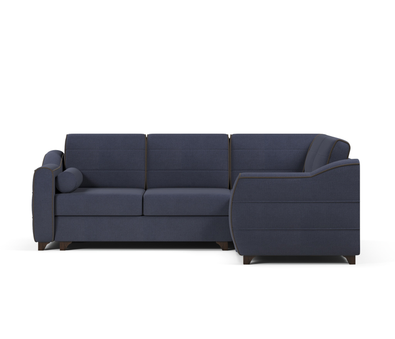 Диваны угловые в гостиную, Диван-кровать угловой Френсис еврокнижка, велюр