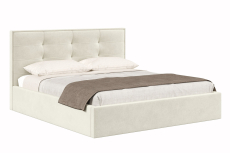 Мягкая кровать, Кровать Римини 1800, велюр