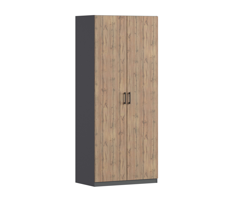 Для одежды, Шкаф двухдверный Макс 1000 мм, вариант №4 (ЛДСП)