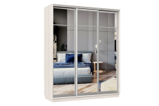 Шкафы-купе 3-х дверные, Шкаф-купе Премьер Лайт 23 (11;11;11) трехдверный