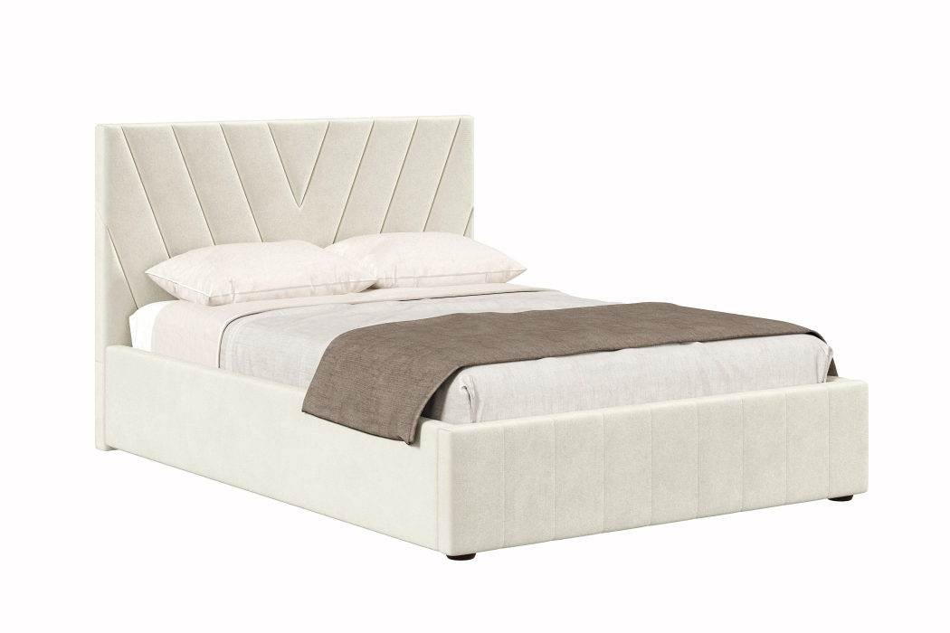 Мягкая кровать, Кровать Палермо 1400, велюр