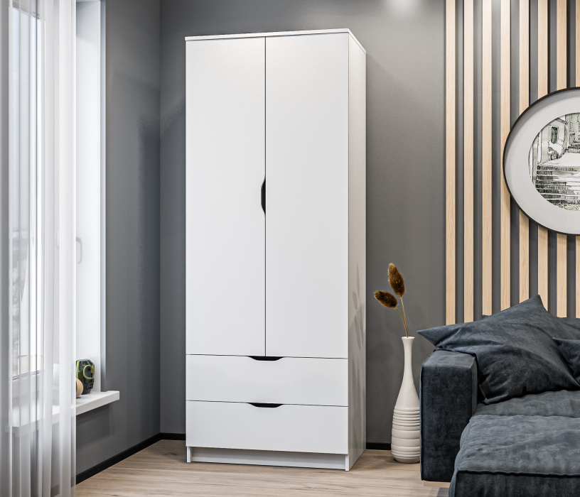 Шкафы распашные, Шкаф с ящиками Бруклин СБ-3345