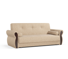 Диваны книжки, Диван-кровать прямой Делюкс книжка, рогожка