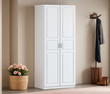 В спальню, Шкаф двухдверный Макс 1000 мм, вариант №3 (ЛДСП/МДФ)