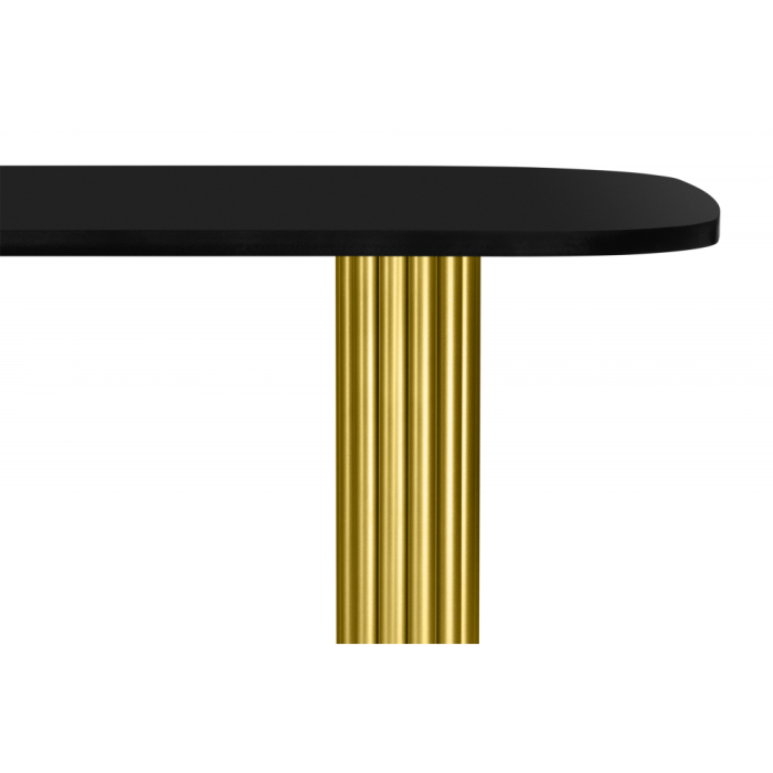 Обеденные столы, Деревянный стол Бавария 200*90 (золотые ноги)