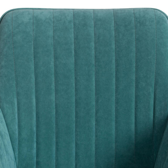 Для офиса и дома, Кресло DUBLIN, велюр бирюзовый