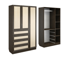 Шкафы распашные, Шкаф ШК-3/2