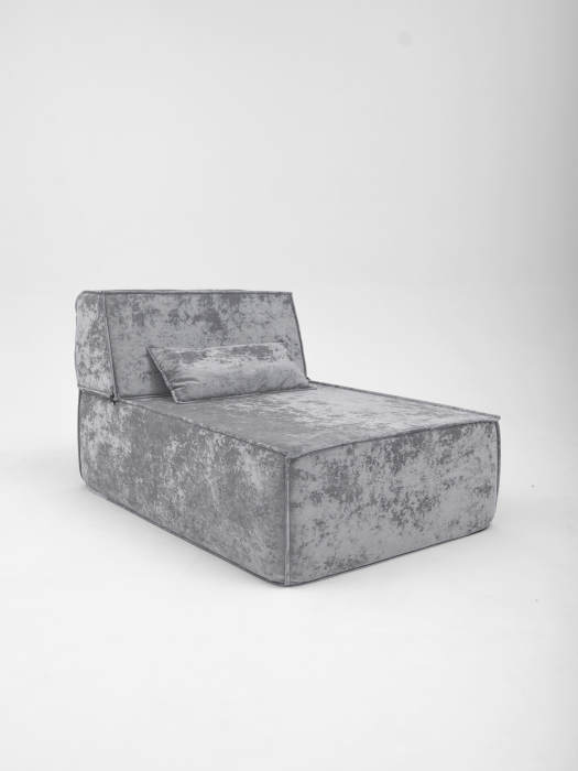 Бескаркасная мебель, Бескаркасная оттоманка Клайд,плюше