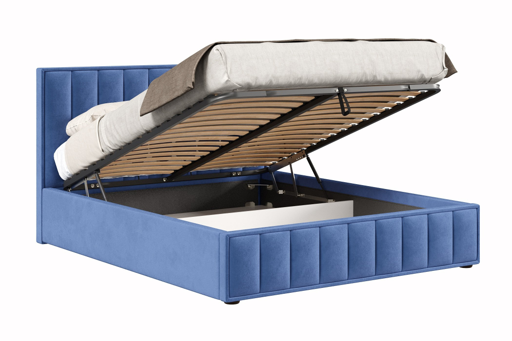 Мягкая кровать, Кровать Анкона 1600 с подъёмным механизмом