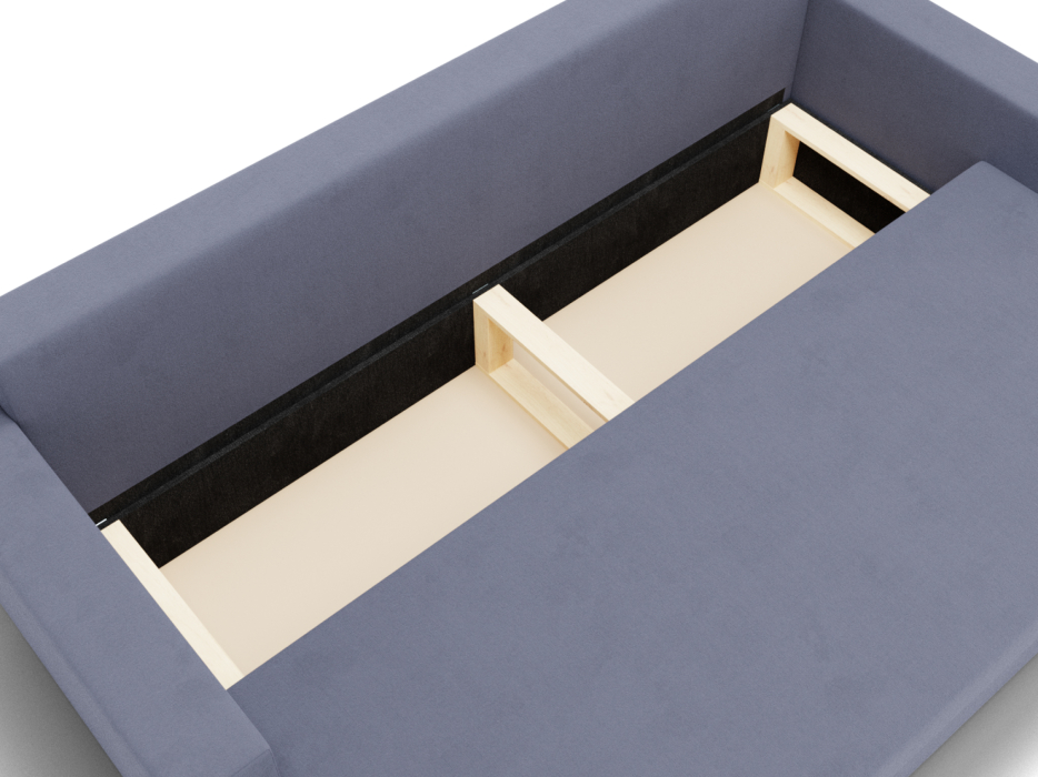 Диваны еврокнижки, Прямой диван Адам, НПБ,еврокнижка,велюр