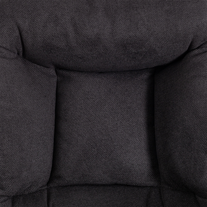 Для офиса и дома, Кресло BROOKLYN, ткань, черный