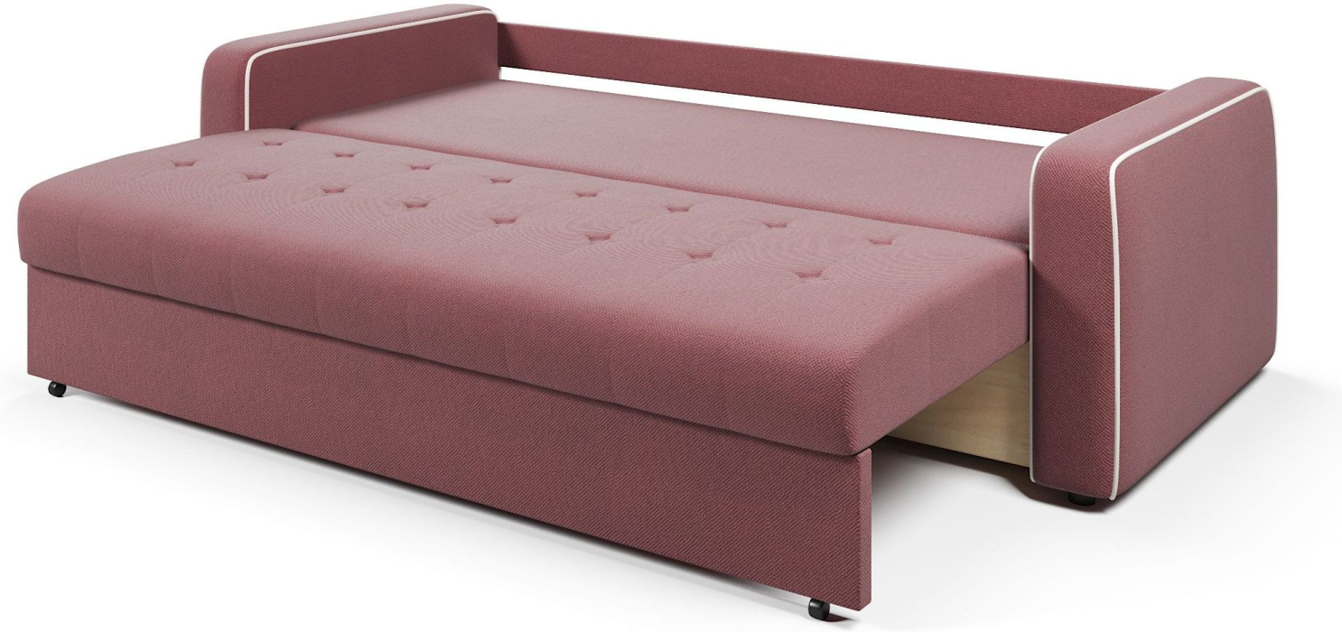 Диваны еврокнижки, Диван-кровать прямой Атланта с кантом еврокнижка,велюр