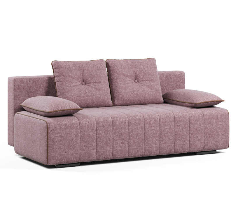 Диваны кровати со спальным местом, Диван-кровать прямой Лестер аккордеон-евро, рогожка