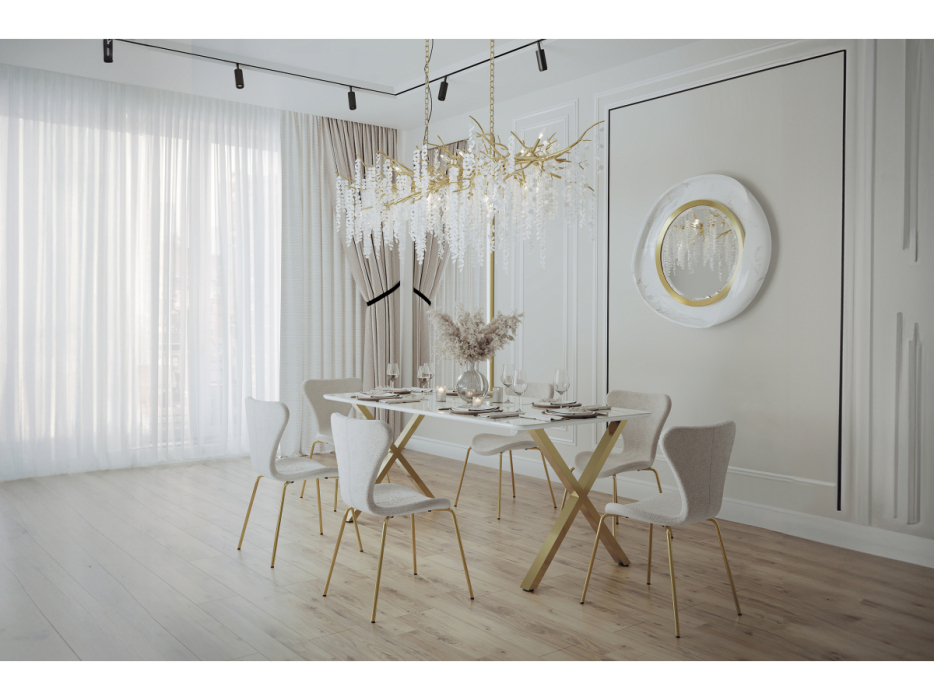 Обеденные столы, Керамический стол Селена 3 140х80х77