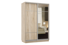 Шкафы-купе, Шкаф-купе Премьер Лайт 03 Мини (08;11) двухдверный