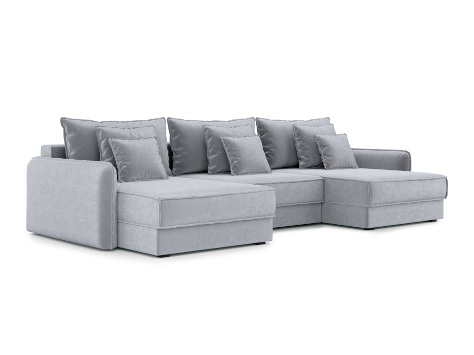 Диваны угловые в гостиную, Диван П-образный Кросби М102