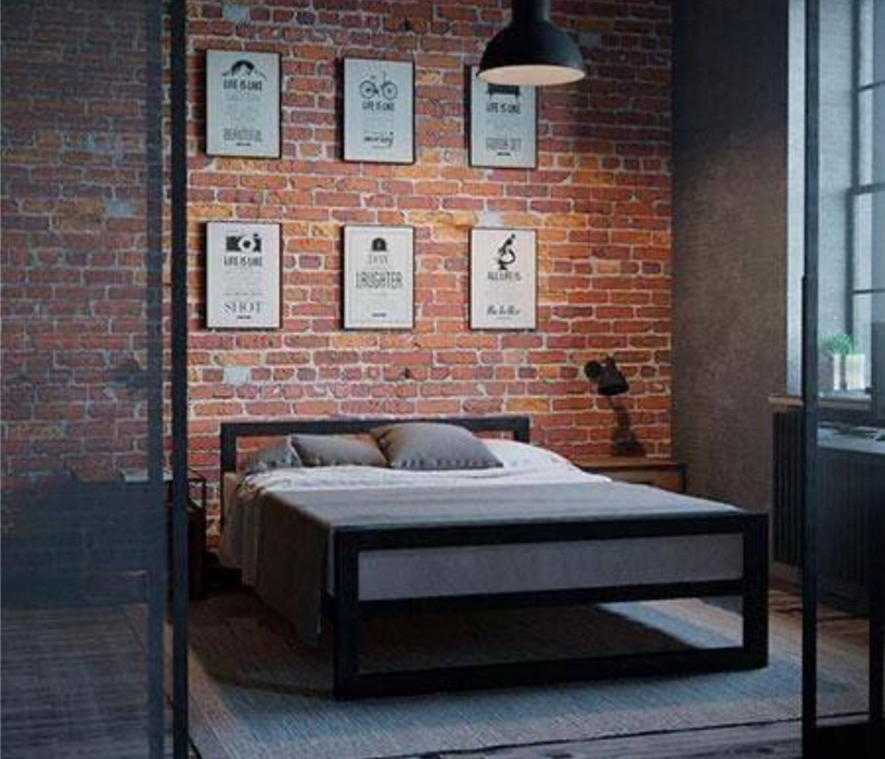 Кровати 120 см, Кровать в стиле лофт Ричмонд 1.2