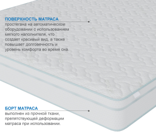 Столлайн / Матрас Премиум-Ориент в чехле Cooler 1400х1900