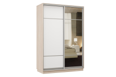 Шкафы-купе, Шкаф-купе Премьер Лайт 03 Мини (08;11) двухдверный