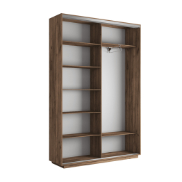 Шкаф-купе Экспресс 2-х дверный Фотопечать Квадрат Стекла 120х45х220