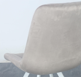 Стул Gustaf ВЕЛЮР поворотный опоры черные