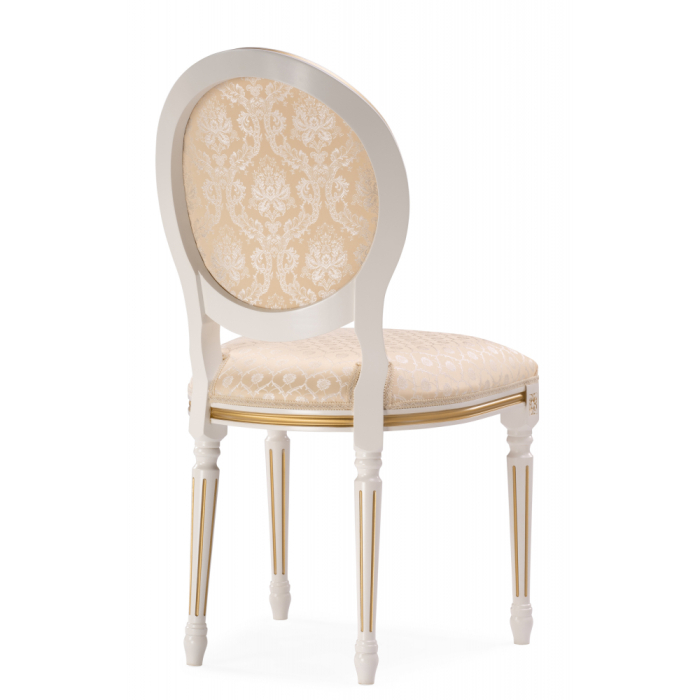 Стулья, Стул деревянный Данте с золотой патиной