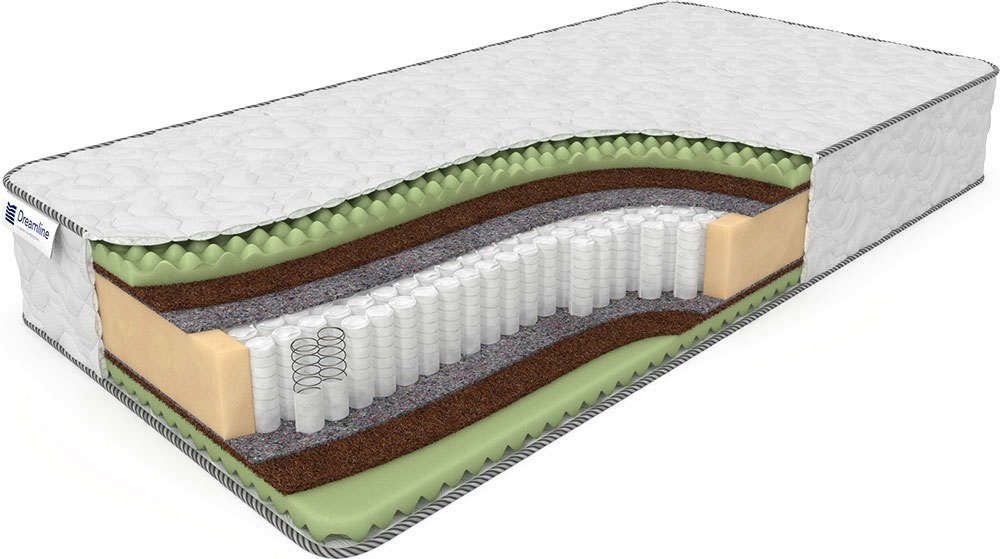 Другие размеры, Матрас DreamLine Space Massage S1000 1200x1950