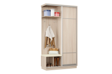 Прихожие, Прихожая Премьер 04 Лайт 08 Левая Мягкая