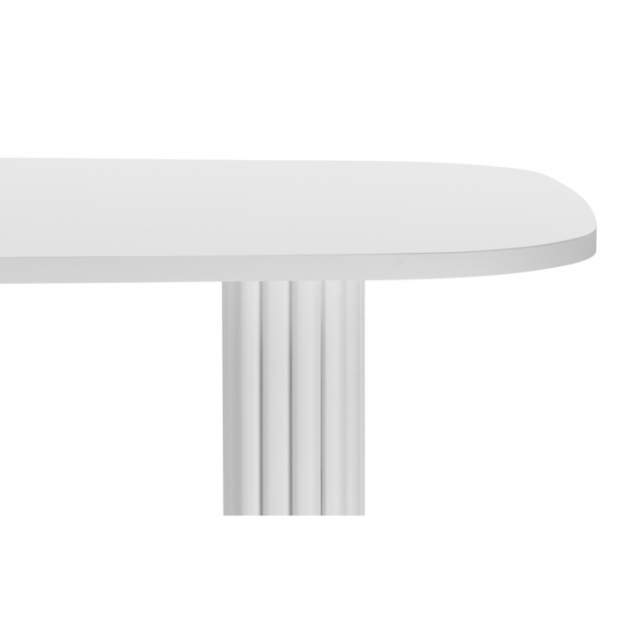 Обеденные столы, Деревянный стол Бавария 180*90 (белые ноги)