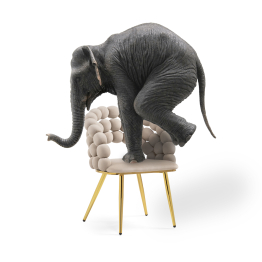 Стул на металлокаркасе Ball