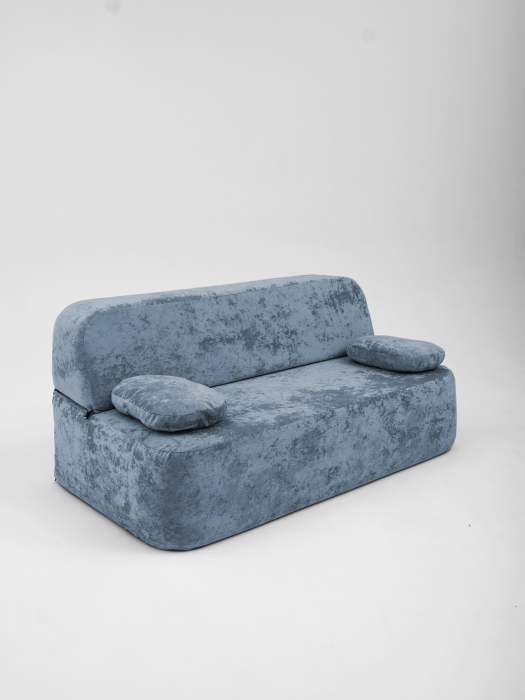 Дизайнерские диваны для гостиной, Бескаркасный диван Бабл, плюше 