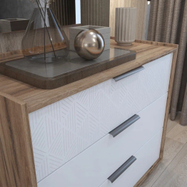 Комод Николь мод. 3, дуб альпийский