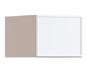 Квадро шкаф навесной 1 дв 45х36 см