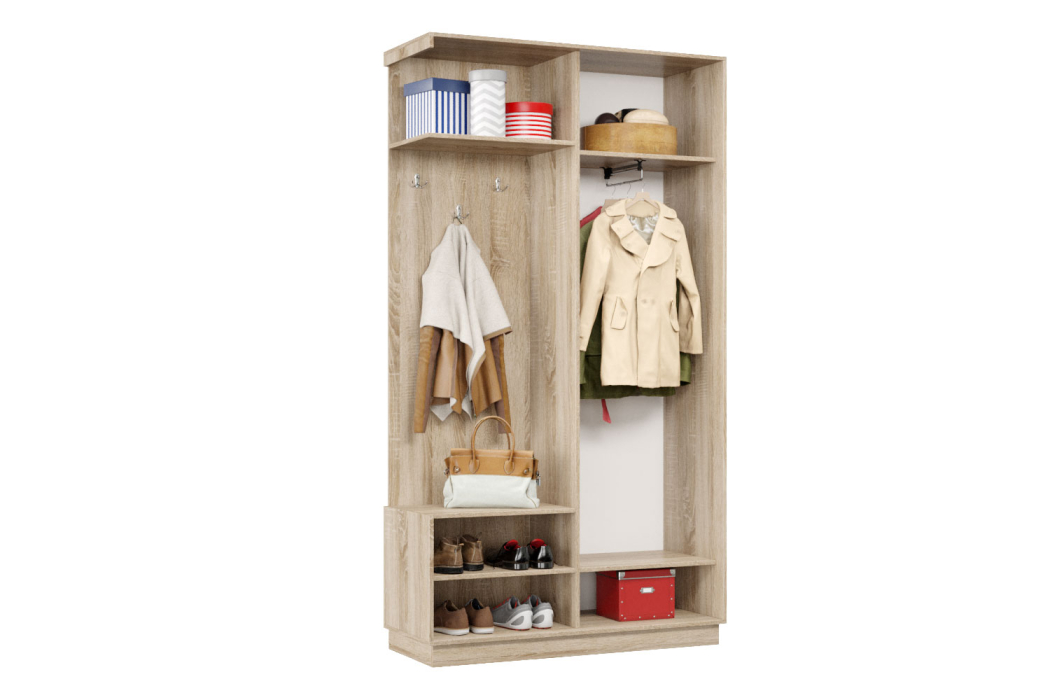 Прихожие, Прихожая Премьер 03 Лайт 08 Левая Мини