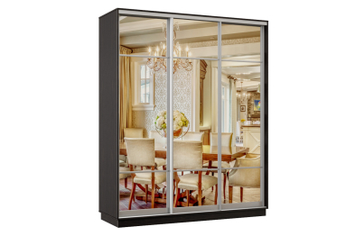 Шкаф-купе Премьер Лайт 23 (11;11;11) трехдверный