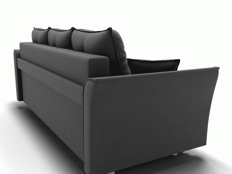 Диваны еврокнижки, Прямой диван Пандора,еврокнижка,велюр