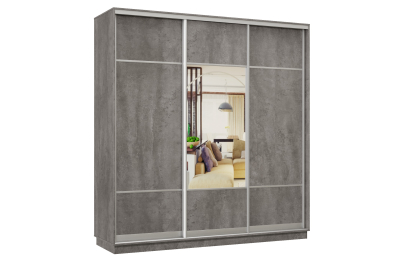 Шкаф-купе Премьер Лайт 33 (08;05;08) трехдверный