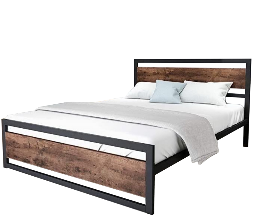 Кровати 160 см, Кровать в стиле лофт Бостон 1.6
