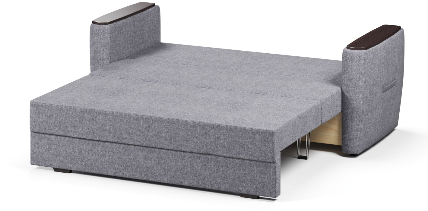 Диваны кровати прямые, Диван-кровать прямой Майами аккордеон-евро, рогожка