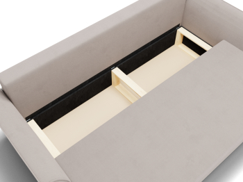 Прямой диван Мелодия,НПБ,еврокнижка,велюр