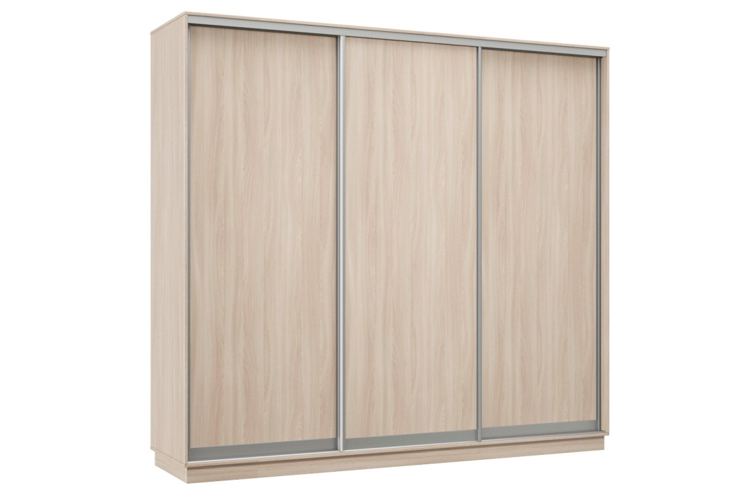 Шкафы-купе 3-х дверные, Шкаф-купе Премьер Лайт 57 (02;02;02) трехдверный