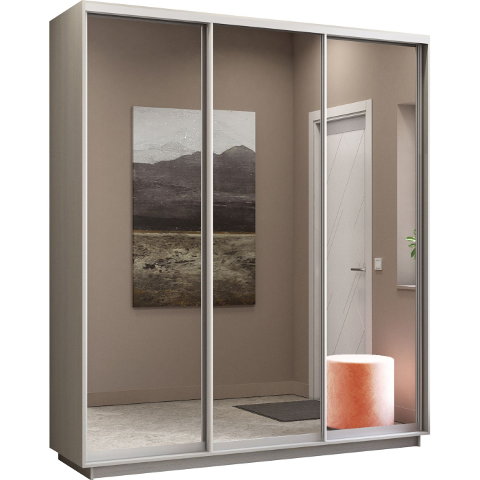 Шкафы-купе, Шкаф-купе Экспресс Экспенс трио 2200 x 1800 x 600