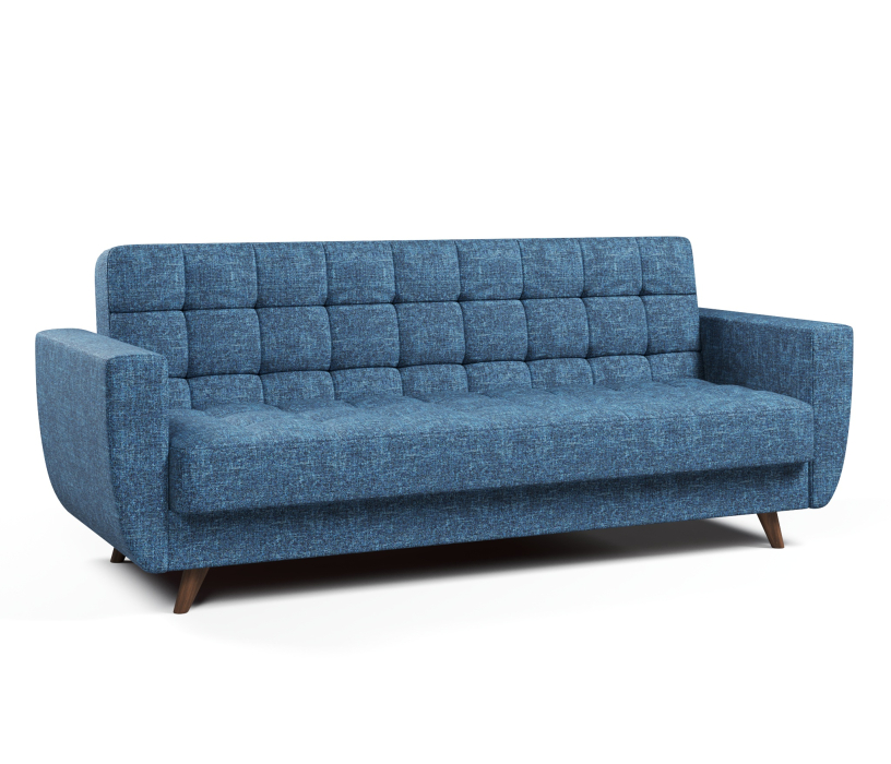 Диваны с ящиком для белья, Диван прямой книжка Корсика,рогожка