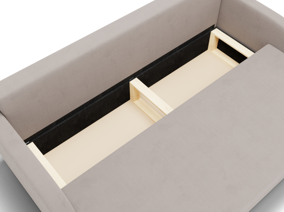 Диваны еврокнижки, Прямой диван Генри,НПБ,еврокнижка,велюр