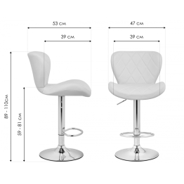 Барный стул Porch golden(велюр)