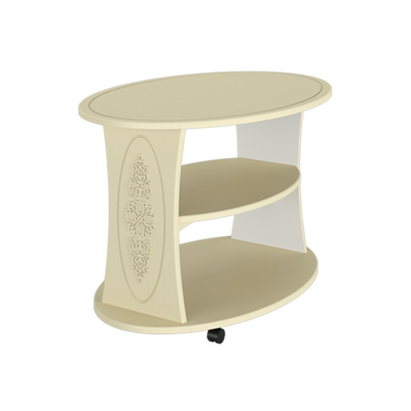 Журнальные столики на колесах, Стол журнальный Ассоль плюс АС-17