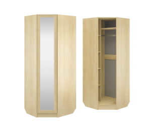 Шкаф угловой ШК-1/5 с зеркалом