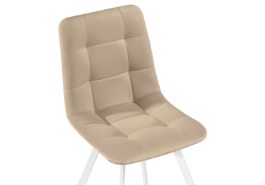 Стул Чилли велюр (опоры белые)